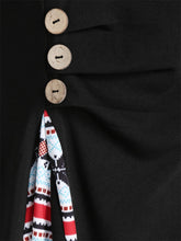 Load image into Gallery viewer, Casual Plaid Stitching Long Sleeve Women'S Dress