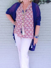 Load image into Gallery viewer, Three-Piece Fashion Casual Holiday Print Top