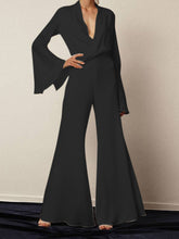 Load image into Gallery viewer, Two-Piece Female Fashion Comfortable V-Neck Flared Sleeve