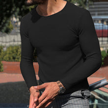 Load image into Gallery viewer, Men'S Fashion Casual Round Neck Long Sleeve Knitted Sweater