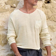 Load image into Gallery viewer, Men'S Fashion Casual Round Neck Knitted Sweater