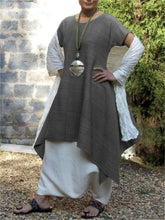 Load image into Gallery viewer, Three-Piece Retro Casual Cotton And Linen Shawl