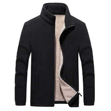 Load image into Gallery viewer, Men'S Warm Casual Stand-Collar Zipper Wool Coat