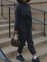 Load image into Gallery viewer, Casual Pullover Top Loose Two-Piece Suit