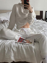 Load image into Gallery viewer, Casual Hooded Sports Women'S Suit