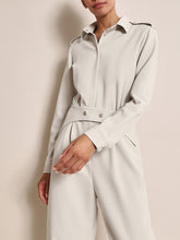 Load image into Gallery viewer, Long Sleeves lapel Button Pants Jumpsuit