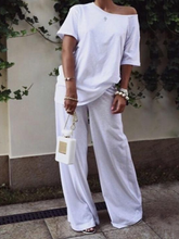 Load image into Gallery viewer, Spring And Summer Solid Color Comfortable Casual Women'S Suit