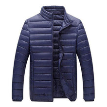 Load image into Gallery viewer, Men'S Warm And Fashionable Stand-Collar Down Jacket