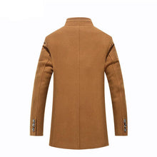 Load image into Gallery viewer, Men'S Warm And Fashionable Casual Wool Trench Coat