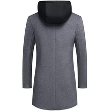 Load image into Gallery viewer, Men'S Fashion Warm Fake Two-Piece Hooded Coat