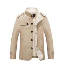 Load image into Gallery viewer, Fashionable Autumn And Winter Stand-Collar Warm Wool Coat