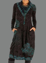 Load image into Gallery viewer, Women's Print Casual Dress