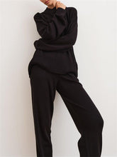 Load image into Gallery viewer, Pure Color Casual Women'S Knitted Suit