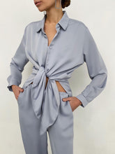 Load image into Gallery viewer, Fashion Elegant Loose Solid Color Casual Three-Piece Suit