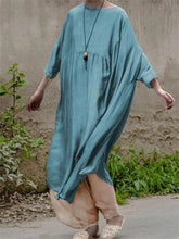 Load image into Gallery viewer, Vintage Pleated Irregular Hem Women'S Dress