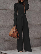 Load image into Gallery viewer, Elegant High Neck Knitted Shoulder Pad Sweater Knitted Two-piece Suit
