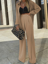 Load image into Gallery viewer, Fashion Silk Shirt Lace Vest Three-Piece Suit