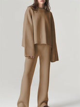 Load image into Gallery viewer, Loose Casual Solid Color Women'S Knitted Suit