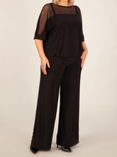 Load image into Gallery viewer, Pure Color Holiday Wind Mesh Loose Two-Piece Suit