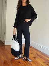 Load image into Gallery viewer, Fashion Cozy Knitted Top Two-Piece Suit