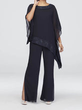 Load image into Gallery viewer, Two-Piece Elegant Casual Solid Color Irregular Lace