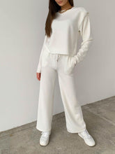 Load image into Gallery viewer, Cozy Shoulder Pads Long Sleeves Two-Piece Suit