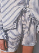 Load image into Gallery viewer, Fashion Striped Loose Long Sleeve Two-Piece Suit