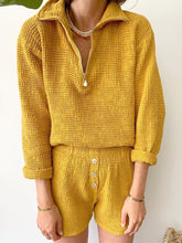 Load image into Gallery viewer, Pure Color Casual Long-Sleeved Zipper Loose Two-Piece Suit