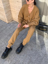 Load image into Gallery viewer, Fashionable V-Neck Loose Ins Women'S Knitted Suit