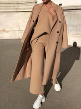 Load image into Gallery viewer, Fashion Casual Long Sleeve Solid Color Two-piece Suit