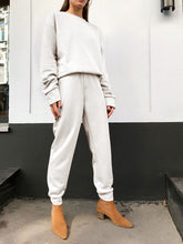 Load image into Gallery viewer, Fashion Solid Color Casual Women'S Sweater Suit