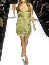 Load image into Gallery viewer, Sexy Suspender Fringed Elegant Mini Dress