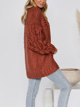Load image into Gallery viewer, Pure Color Twist Casual Loose Sweater