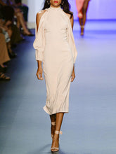 Load image into Gallery viewer, Fashion Sexy Off Shoulder Long Sleeve Evening Dress