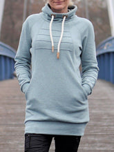 Load image into Gallery viewer, Pure Color Casual Long Sleeve Hooded