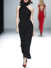 Load image into Gallery viewer, Fashion Solid Color Sleeveless Maxi Dress