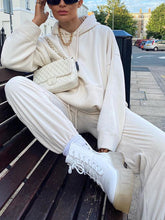 Load image into Gallery viewer, Fashion Solid Color Long Sleeve Sports Two-piece Suit