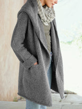 Load image into Gallery viewer, Elegant Long-Sleeved Comfortable Warm Knitted Coat