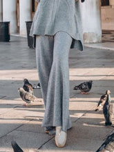 Load image into Gallery viewer, Women'S Fashion Solid Color High Neck Loose Knit Suit