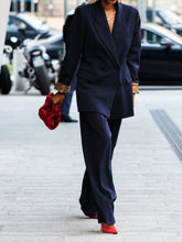 Load image into Gallery viewer, Fashion Suit V-neck Double Row Two-piece Suit