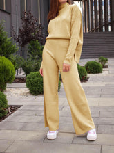 Load image into Gallery viewer, Cosy Solid Color Turtleneck Knit Set