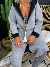 Load image into Gallery viewer, Casual Long Hooded Loose Coat