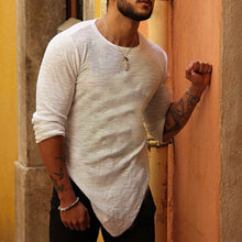 Load image into Gallery viewer, Men'S Solid Color Fashion Cotton Long Sleeve T-Shirt