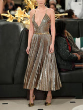 Load image into Gallery viewer, Fashion Strapless Sleeveless Elegant Evening Dress