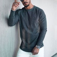 Load image into Gallery viewer, Pure Color Casual Slim Men'S Long Sleeve T-Shirt