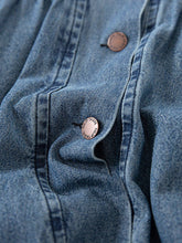 Load image into Gallery viewer, Retro Hooded Sleeveless Denim Fashion Casual Vest Trench Coat