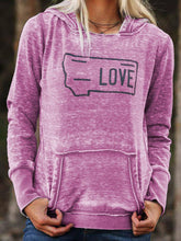 Load image into Gallery viewer, Long Sleeve Hooded Pullover Tops