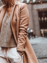 Load image into Gallery viewer, Fashion Lapel Solid Color Cardigan Casual Ladies Jacket