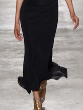 Load image into Gallery viewer, Fashion Suspenders Elegant Evening Dress