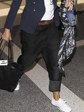 Load image into Gallery viewer, Comfortable Harem Pants Button Denim Casual Jeans